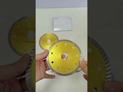 125mm Super Thin Sintered Turbo Circular Dry Tile Saw Blade Quick Release