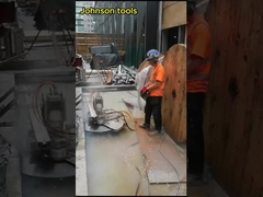 تقطيع الخرسانة المسلحة بطول 3 أمتار كأنها زبدة - نتائج أسرع بـ 10 مرات!