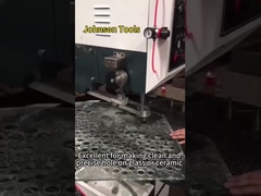 لقد جربت حفرة الماس على الزجاج النتيجة كانت جنونية