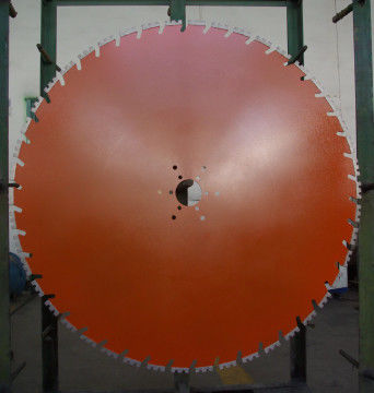 600-1600mm شفرات المنشار بالليزر ذات الجدار الملحوم بالليزر بدون فتحات - قطع ثقوب الترباس