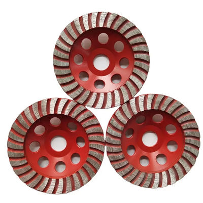 خارج القطر 125mm توربو كأس الماس طحن عجلات الحصباء # 60/80 للحجر أو الخرسانة