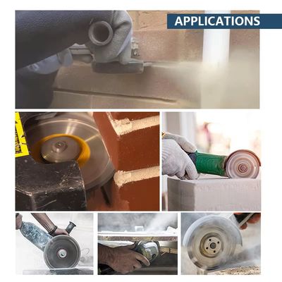 شفرات نقطية ملحومة بالليزر من طراز GB 105mm من أجل قطع المواد الصلبة