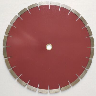 350mm بالليزر الملحومة بليد مع الصامت الأساسية للطوب الثابت أطلقت الصلب