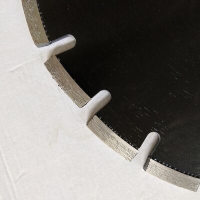 450mm الليزر حلقة الماس ملموسة شفرات المنشار شريحة سمك كما طلب