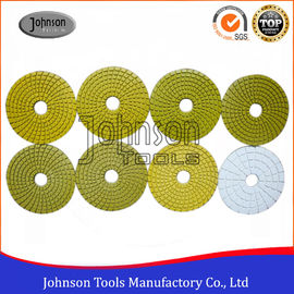 100MM الماس تلميع الوسادة الرطب / أقراص تلميع لمنتجات الرخام الغرانيت