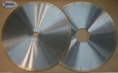 300mm الماس القاطع / 12 بوصة فضية ملحومة J فتحة الماس بلاط المنشار بليد Porcelian / السيراميك
