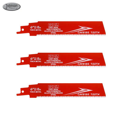 6 بوصة ثنائية المعدن OEM عكسية شفرة المنشار الصناعية للمعادن الصلبة الصلبة الصلبة الصلبة