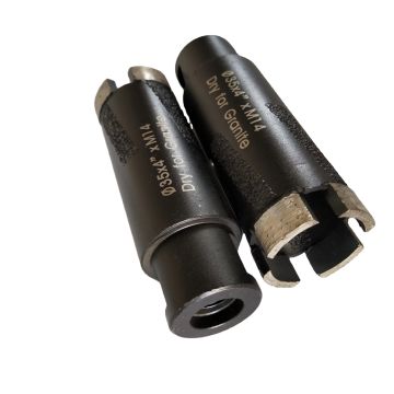 SGS OD 35 مم لقم الثقب الجاف للماس الجاف مع قضبان مختلط للجرانيت