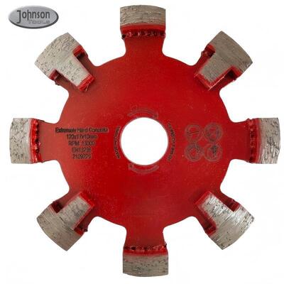 خفيفة الوزن الماس الثنية نقطة بليد ، 120MM الثنية نقطة المنشار بليد مع أسنان حماية لنظام التدفئة تحت البلاط