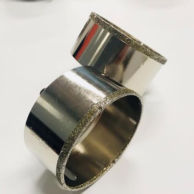 القواطع الجوفاء البلاط 80mm الماس الأساسية لقم للزجاج