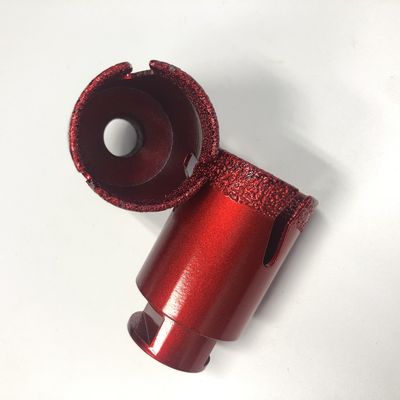 فراغ لحام حفر جاف 40mm الماس الأساسية لقم