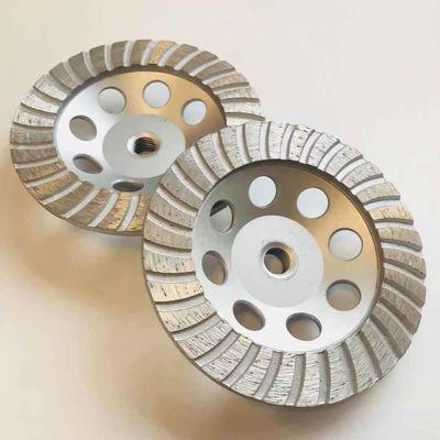 125mm M14 Ridgid Sintered عجلة طحن خرسانية للأسطح الخشنة
