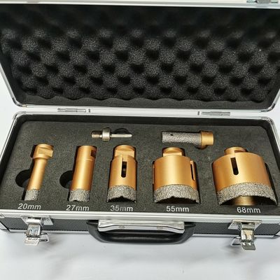 M14 جولة حفرة البلاط الأساسية مثقاب فراغ صنع من النحاس